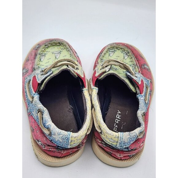 Sperry Vineyard Vines Heritage Patchwork Size 8M - Picture 3 of 7